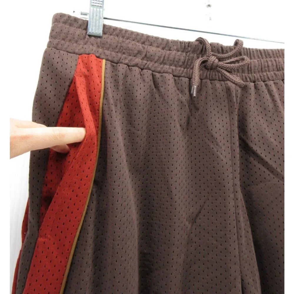 Stacy Adams Pants XL Track Warm Up Mesh Athleisure Drawtsring NEW